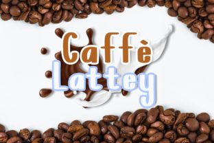 Caffe Lattey Font for Crafters
