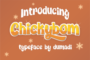 Chickybom: A Playful Display Font for Bold Branding