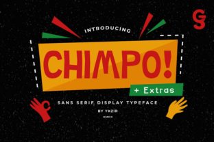 Chimpo: A Versatile Display Font for Small Business Branding
