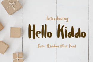 Hello Kiddo: A Handwritten Typeface for Editorial Warmth