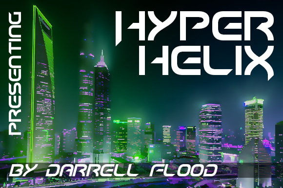 Hyper Helix: The Display Font for Bold Campaigns