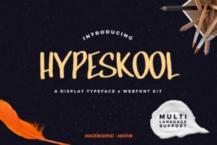 Hypeskool: A Display Font with Urban Soul