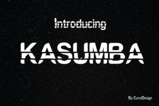 Kasumba Typeface: Bold Display Font for Branding