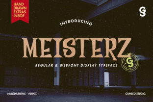 Meisterz: A Bold Display Font for Modern Web Design