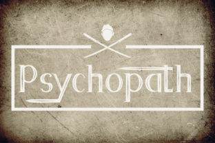 Psychopath Font: A Bold Display Typeface for Horror Web Design