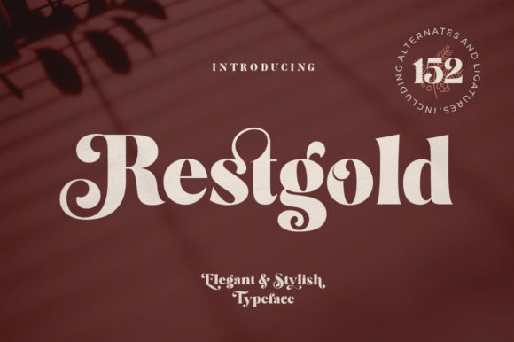 Restgold Font: Elevate Your Brand Identity
