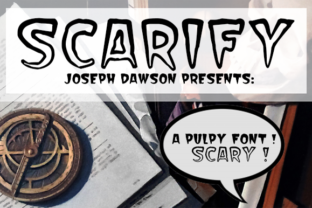 Scarify: A Retro Halloween Typeface for Editors