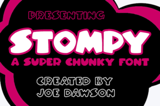 Stompy: A Bold Display Font for Editorial Impact