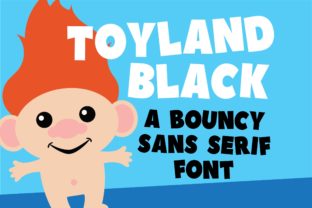 Toyland Black: A Bold Display Font for Editors