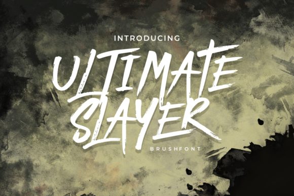 Ultimate Slayer: A Bold Display Typeface for Editors
