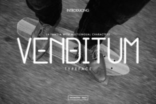 Venditum Display Font for Bold Campaigns