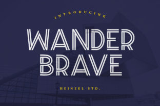 Wander Brave: A Timeless Display Font for Web Design